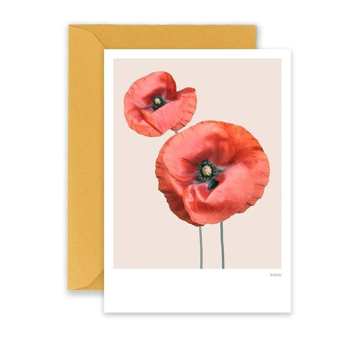 Karte poppy 05