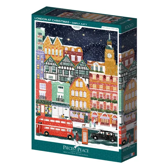 Stücke & Frieden London zu Weihnachten Puzzle 1000 Stücke