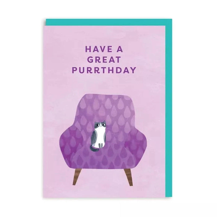 Karte haben einen tollen Purrthday