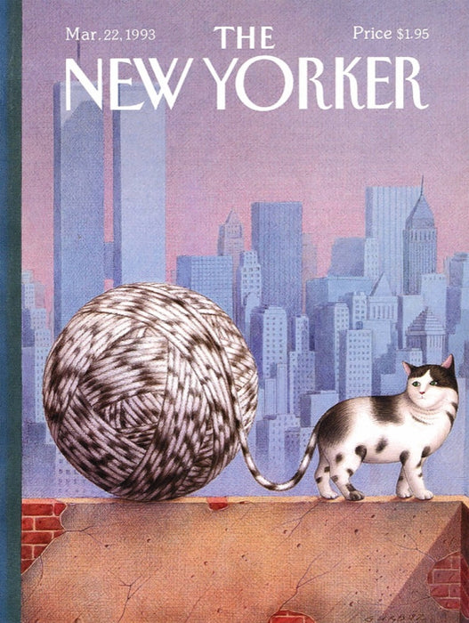 New York Puzzle Company Cat Walk Puzzle 500 Stücke | New Yorker Cover